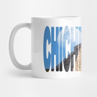 CHICHEN ITZA - Mexico Ancient Ruins with Moon Mug